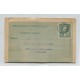 ARGENTINA ENTERO POSTAL GJ CAP-08 CARTA KIDD DOBLE CIRCULADA, RARA U$ 150